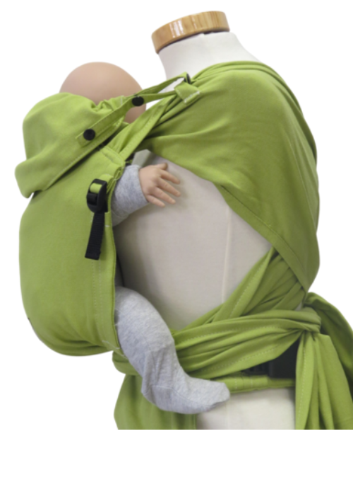 Storchenwiege WrapBabyCarrier May Green