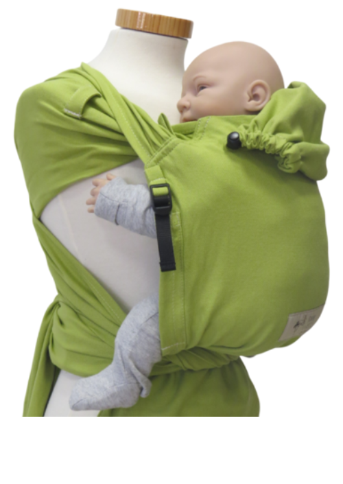 Storchenwiege WrapBabyCarrier May Green