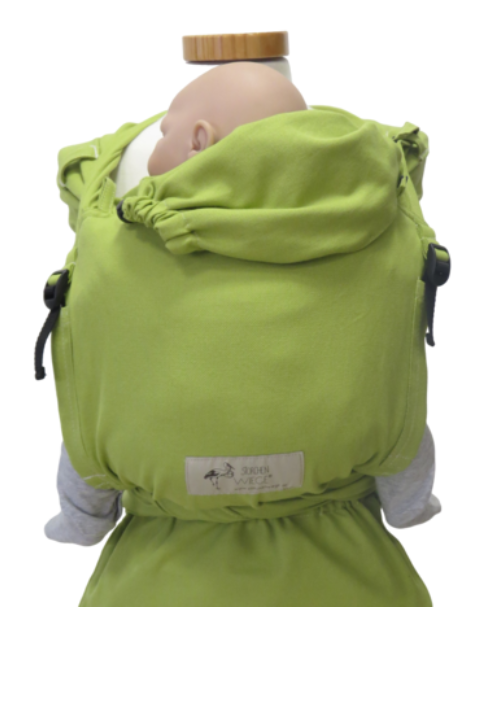 Storchenwiege WrapBabyCarrier May Green