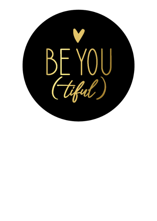 10  x Sticker Be You (tiful)