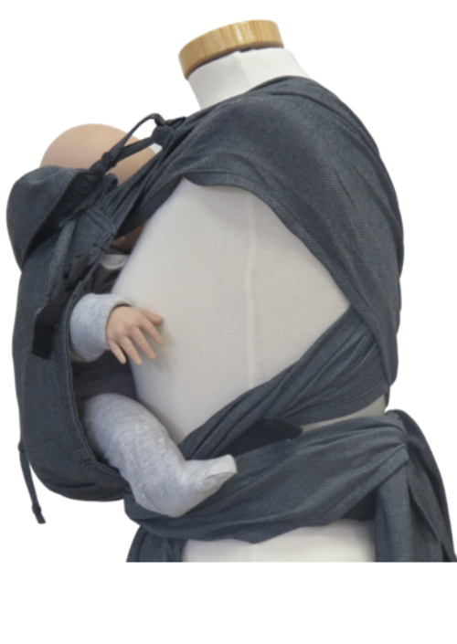 Storchenwiege WrapBabyCarrier Graphite