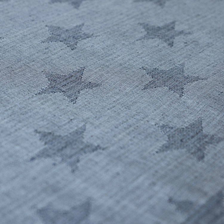 Yaro Stars Lite Navy Grey Random Linen