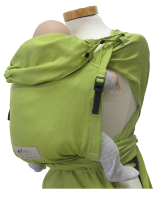 Storchenwiege WrapBabyCarrier May Green