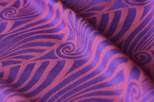 Yaro Dandy Violet Orange Wool