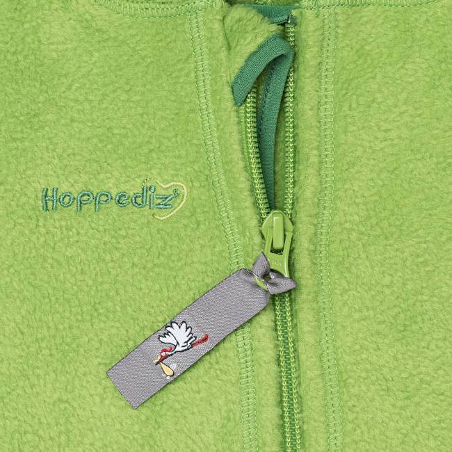 Hoppediz Fleece-Overall Groen
