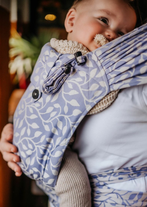 Pure Baby Love Wrap & Go Baby Floral Lila