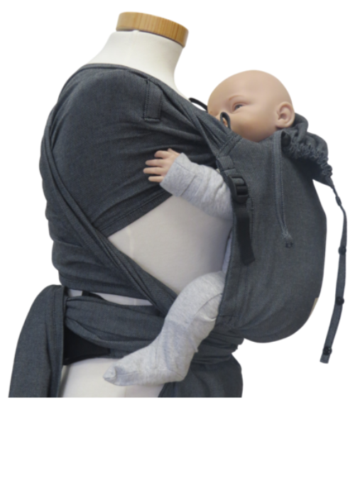 Storchenwiege WrapBabyCarrier Graphite