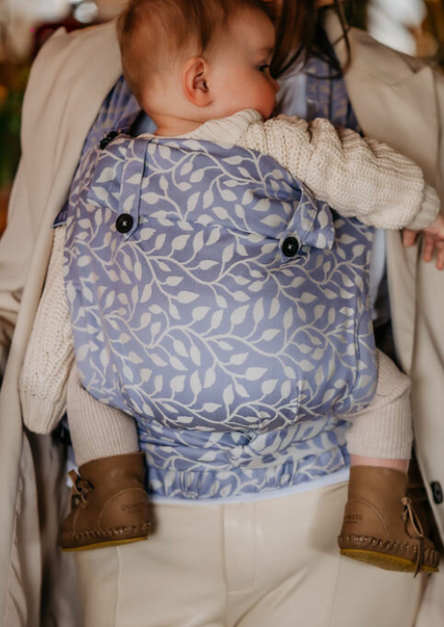 Pure Baby Love Wrap & Go Baby Floral Lila