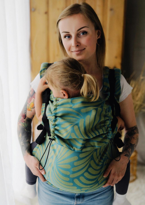 Little Frog XL Toddler Carrier Spring Plumes