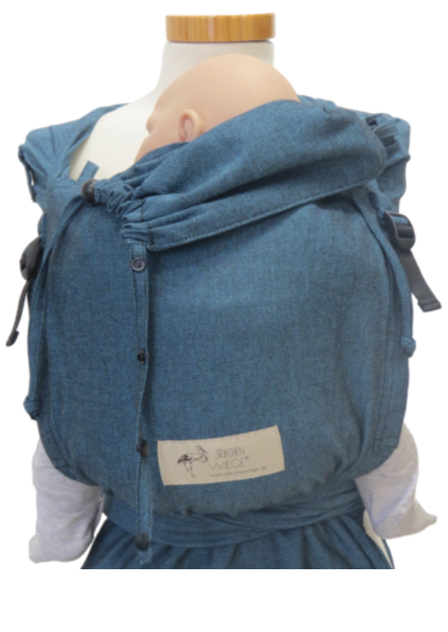 Storchenwiege WrapBabyCarrier Turquoise