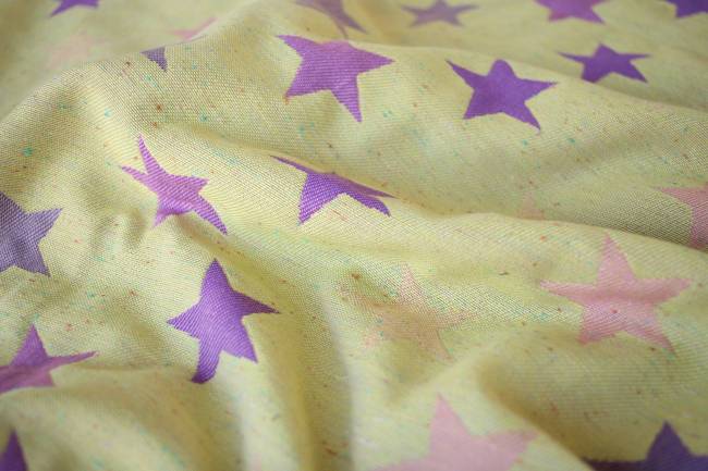 Yaro Stars Ultra Purple Yellow Confetti