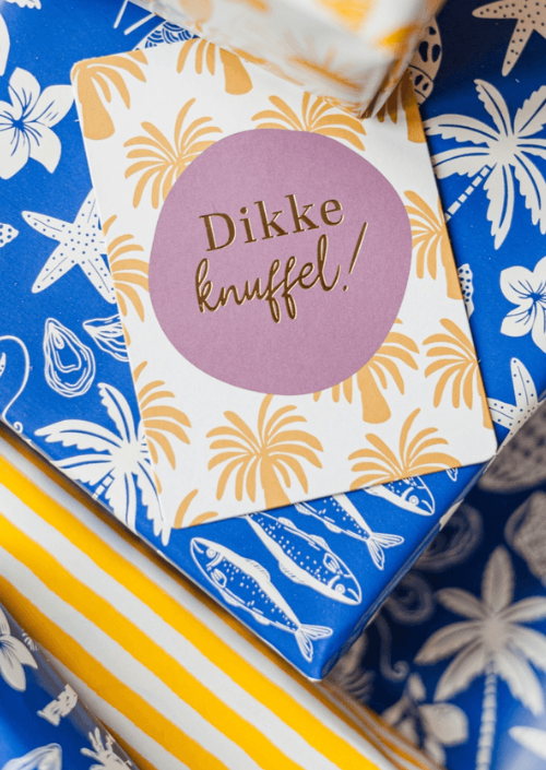 Cadeaukaartje Dikke Knuffel!